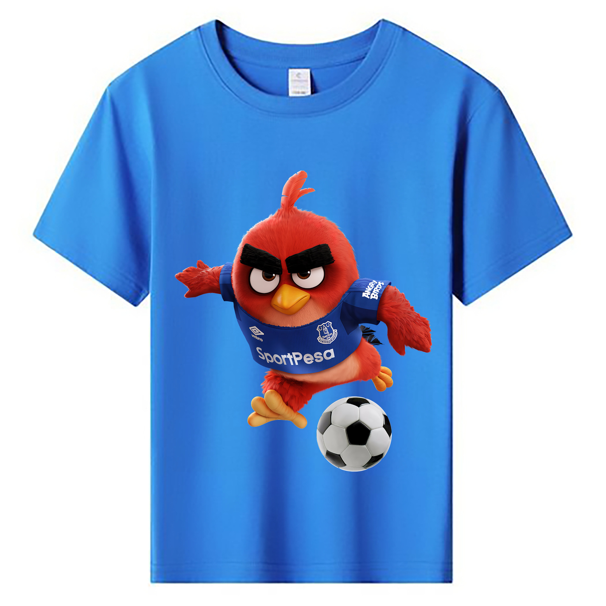 （画像用） Angry Birds アングリーバード 綿100％キッズTシャツ（フロントプリント）